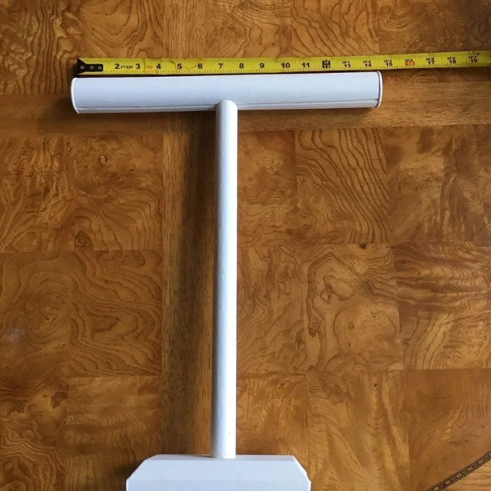 WHITE LEATHER Bracelet Rack 18” x 14”